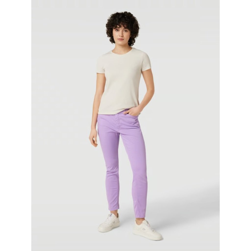 Mac Jeans Purple Brigitte Dream Summer Slim Leg Jeans, Size 40 | 8 Nwt!